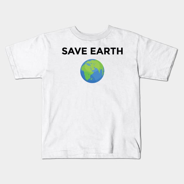 Save Earth 2 Kids T-Shirt by ahmadzakiramadhan